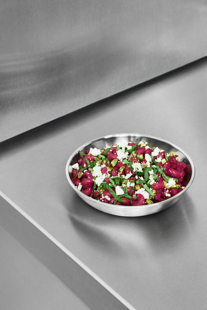 Stainless Steel 2-Pack Deep Plates