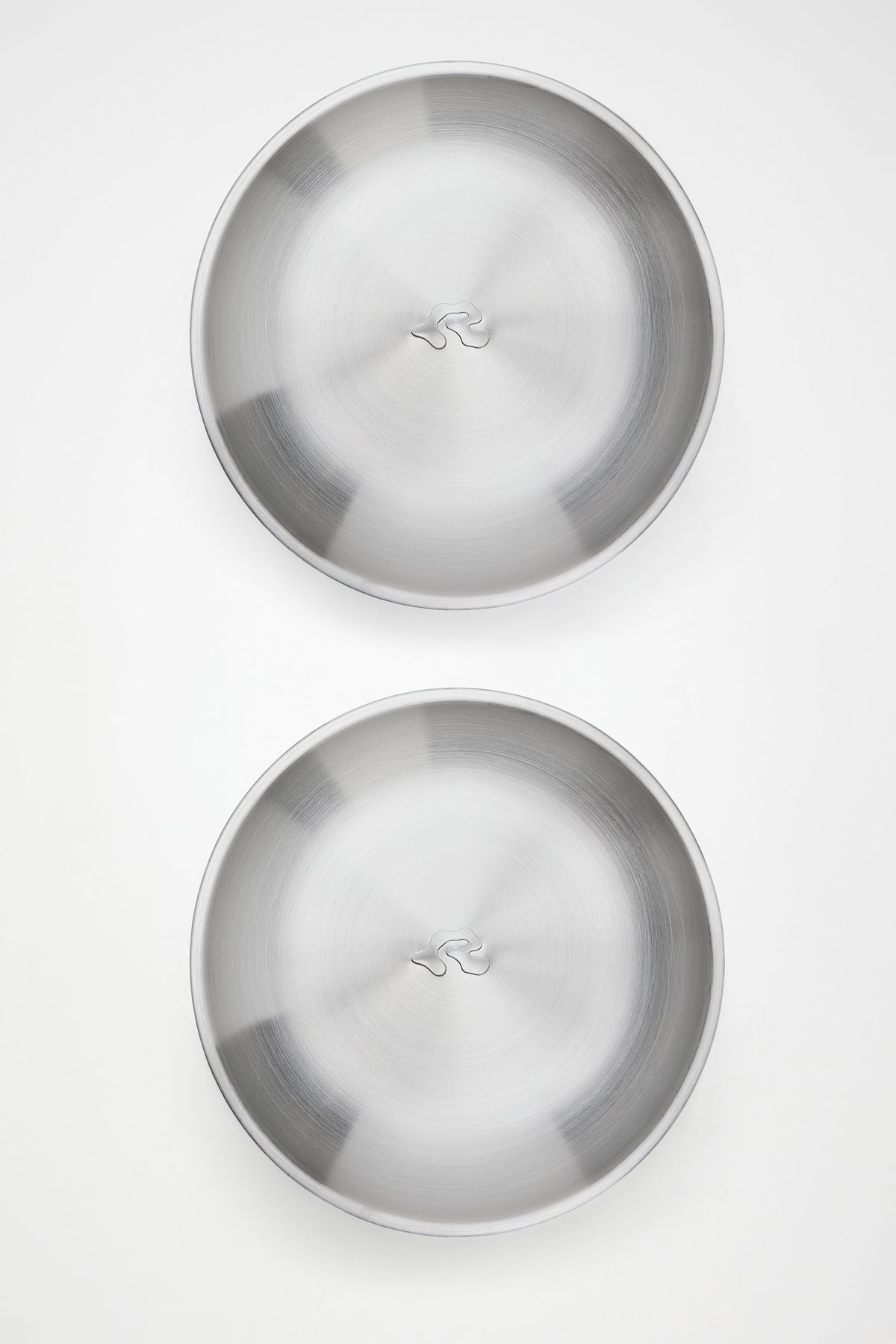 Stainless Steel 2-Pack Deep Plates